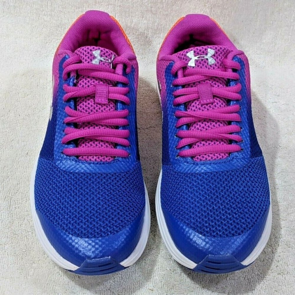 Under Armour Kids Pre School Surge Rn Prism Adjustable Closure Sneaker Sz 4 NWOB
